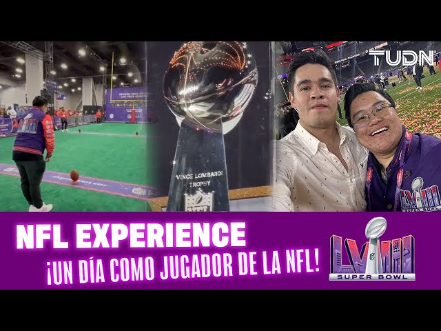 ¡El mejor lugar para los aficionados de la NFL! ¡Así es el SUPER BOWL EXPERIENCE! | TUDN