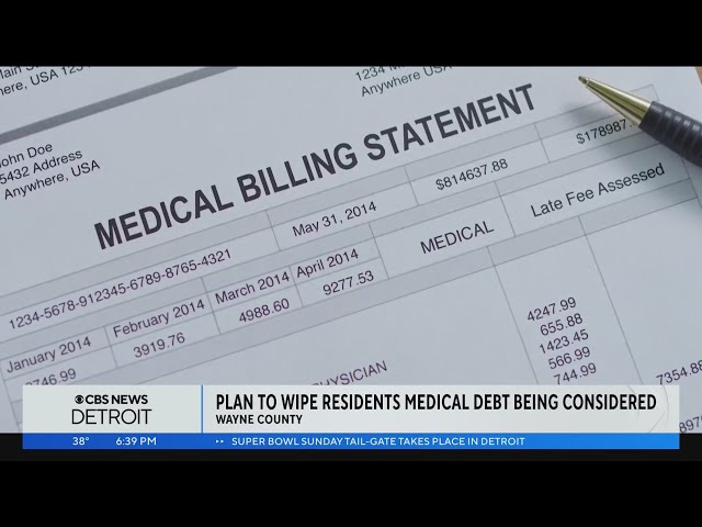 Wayne County officials considers plan addressing residents' medical debt