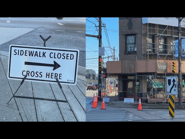 Vancouver shops forced to close due to ‘unstable’ building façade