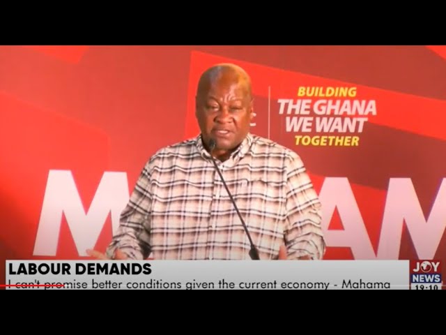 JoyNews Prime | Labour demands: I can't promise better conditions given the current economy - M