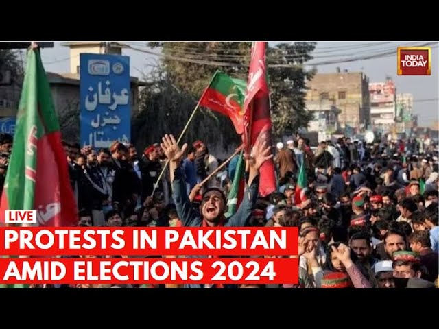 Pakistan Election Results 2024 LIVE: Protests Erupt In Pakistan Amid Pakistan Elections 2024 | Pak