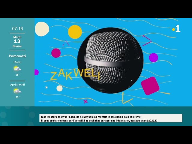 Zakwéli :  Estelle Youssouffa, députée de la première circonscription de Mayotte