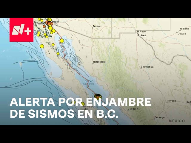 Enjambre de sismos en Baja California enciende las alertas - En Punto