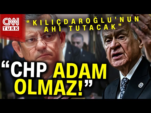 SON DAKİKA!  | Devlet Bahçeli CHP'ye Ateş Püskürdü: "CHP, PKK'nın Çekim Alanına Girmi