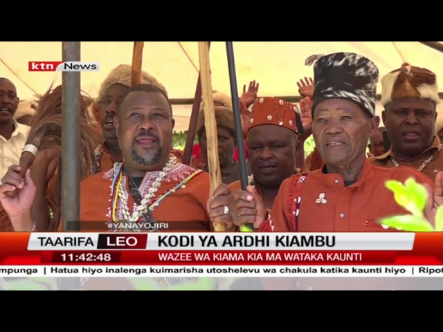 ⁣Kodi ya ardhi Kiambu: Wazee wa Kiama Kia Ma waitaka kaunti ya Kiambu kutotekeleza sheria mpya