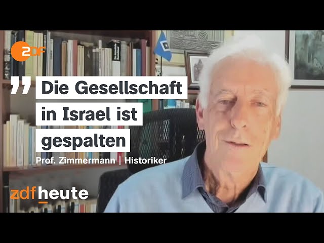 Wie weit geht Israel? - Interview mit Historiker Prof. Zimmermann | ZDFheute live