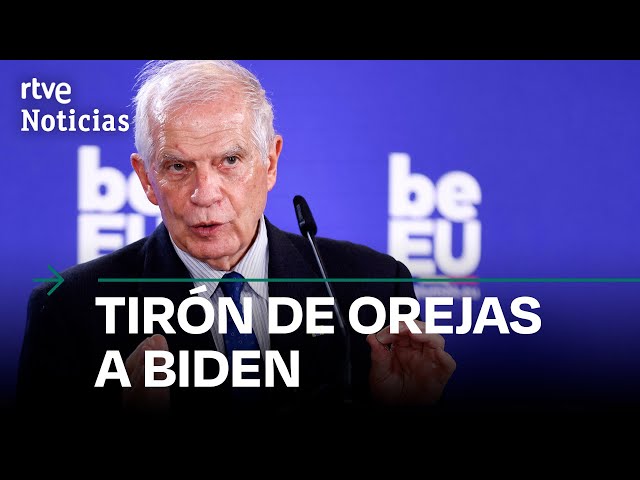 ISRAEL-GAZA: BORRELL exige a EE.UU. que deje de ENVIAR ARMAS a NETANYAHU | RTVE Noticias