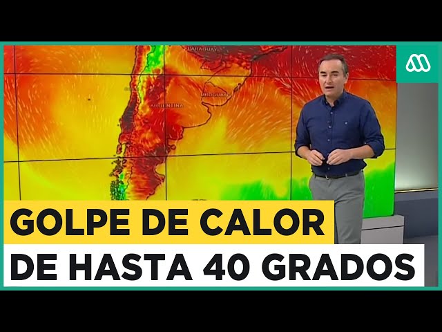 Golpe de calor en zona centro-sur: Algunos sectores llegarían a los 40 grados