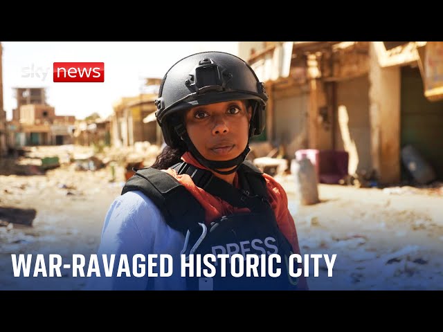 Sky News journalist gains first look at historic Omdurman, after intense fighting | Sudan war