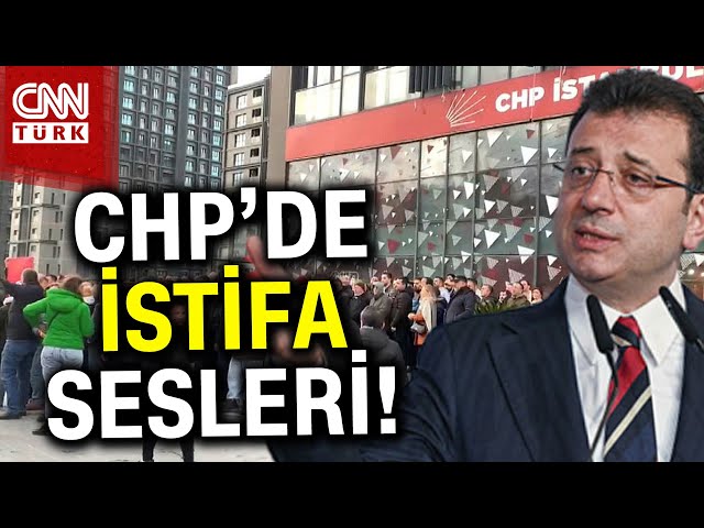 CHP'de Kaos! Partililer İl Binasını Bastı, İstifa Sloganları Attı... #Haber