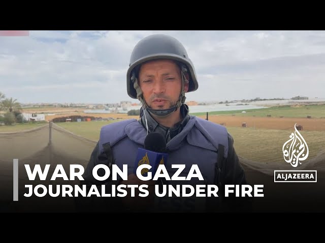 Al Jazeera’s Ismail Abu Omar, Ahmad Matar wounded in Israeli strike on Gaza