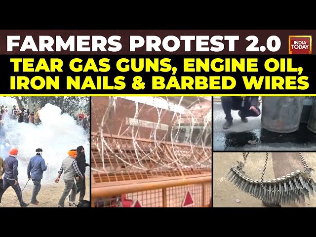 Farmers Protest 2.0: Police Using New Tactics To Avoid Repeat Of 2020-21 Fiasco