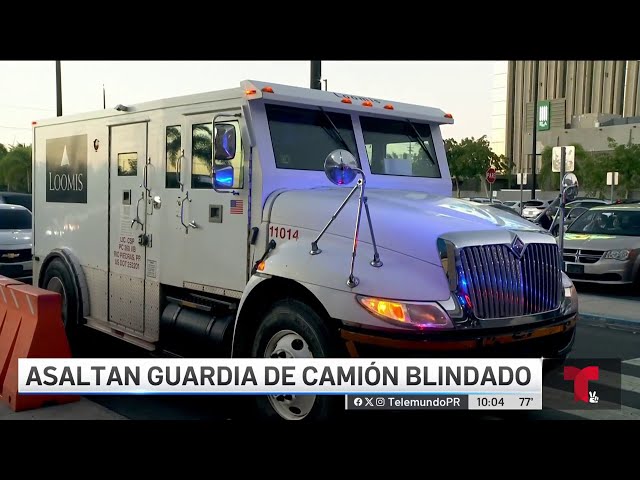 Enmascarados se llevan más de $200 mil en efectivo de camión blindado