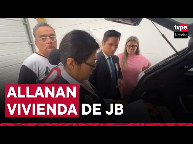 Jorge Benavides: Fiscalía y Policía allanan vivienda de comediante ubicada en San Borja