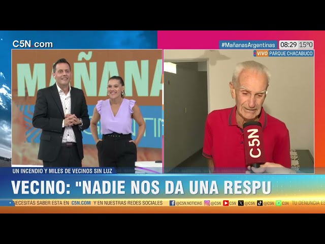 El DRAMA de los VECINOS de CABALLITO tras TRES DIAS SIN LUZ: "La EMPRESA NO RESPONDE"