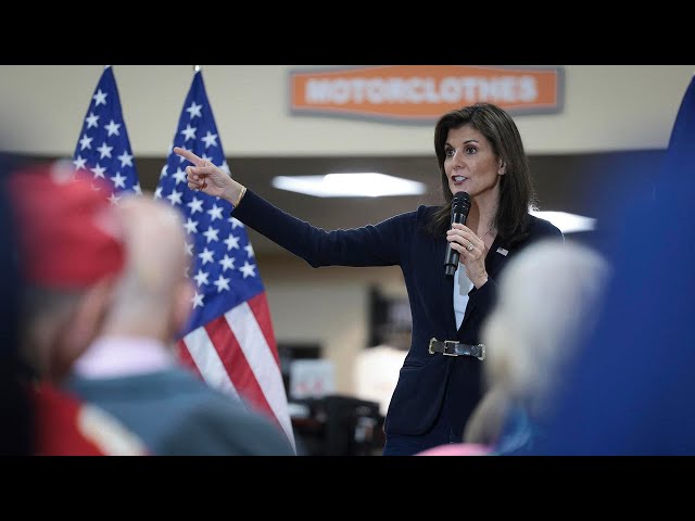 Nikki Haley soldiering on despite Trump's double digit lead in South Carolina