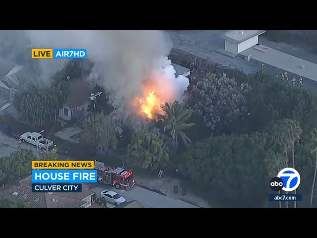 1 dead, 1 other injured in Culver City house fire