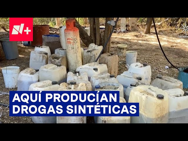 Desmantelan en Sonora un mega narcolaboratorio de drogas sintéticas - N+