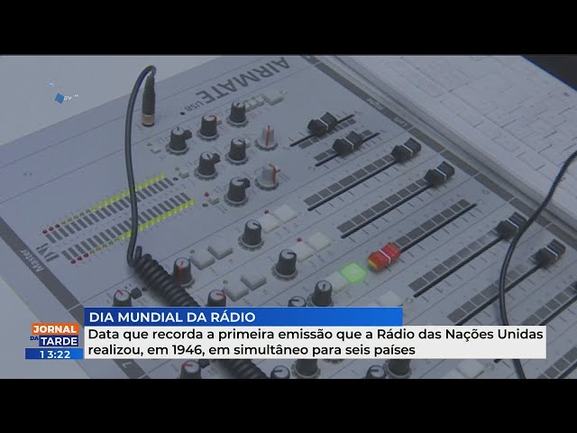 1946: Rádio das Nações Unidas emitiu simultaneamente para seis países