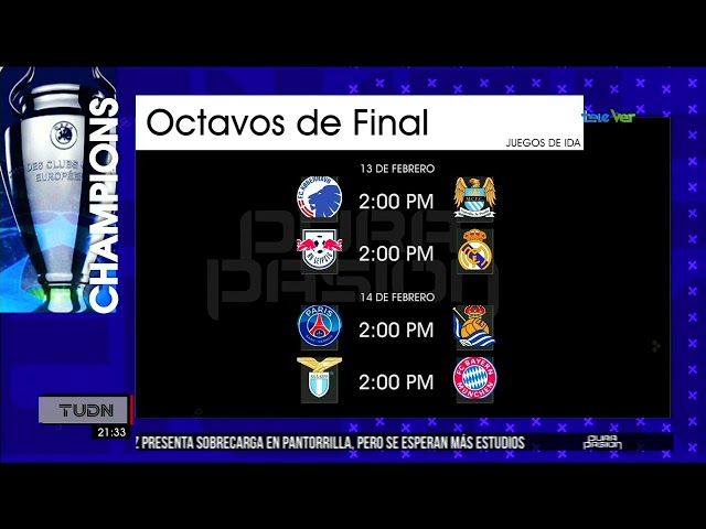 Inician los octavos de final de la Champions.