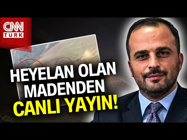 Maden Sahasında Heyelan! Ramazan Kaymaz Heyelan Bölgesinden Son Durumu Aktardı #Haber