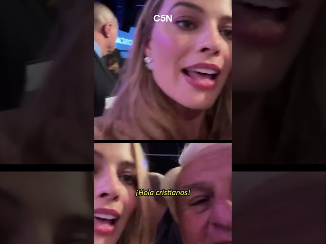 El DIVERTIDO VIDEO de ROBERTO CANESSA con MARTIN SCORSESE y MARGOT ROBBIE en la PREVIA de los OSCAR