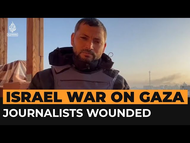 Journalists seriously injured in Israeli drone strike in Rafah | Al Jazeera Newsfeed