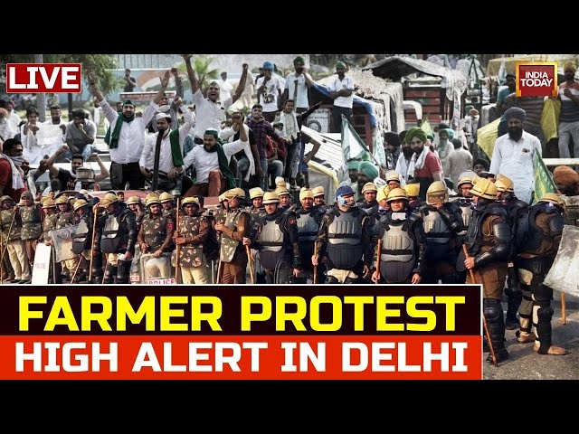 Farmer Protest LIVE News: Delhi Chalo Farmer Protest| Farmer Protest In Delhi | Delhi Borders Shut