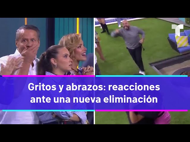 La Casa de los Famosos 4 | Gritos y abrazos: reacciones ante nueva eliminación