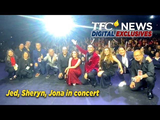⁣Jed Madela, Sheryn Regis, Jona in concert | TFC News Digital Exclusives