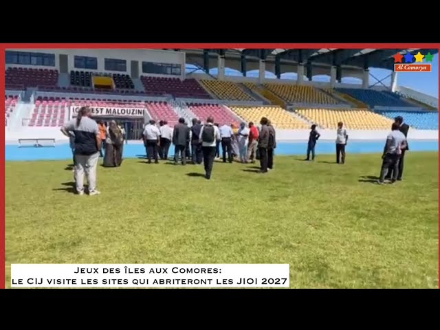 Jeux des îles aux Comores: le CIJ visite le stade Maluzini qui  abritera les JIOI 2027 | Al Comorya