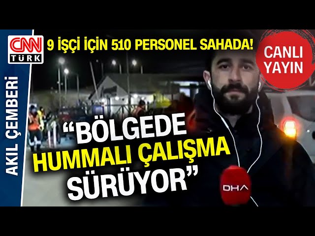 Erzincan Maden Ocağı Girişinden Canlı Yayın! Muhabir Hüsnü Ümit Avcı Bölgeden Son Durumu Aktardı