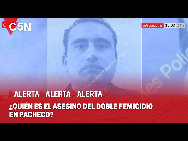 ¿Quién es el ASESINO del DOBLE FEMICIDO en PACHECO?