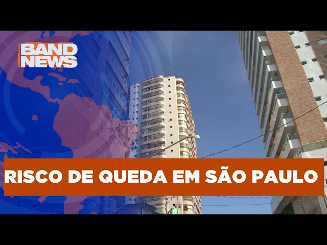 Prédio de 19 andares é esvaziado no litoral | BandNews TV