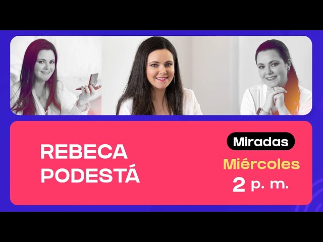 Miradas: Rebeca Podestá (14/02/2024) Promo | TVPerú