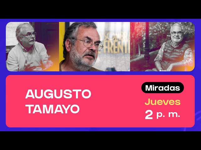 Miradas: Augusto Tamayo (15/02/2024) Promo | TVPerú