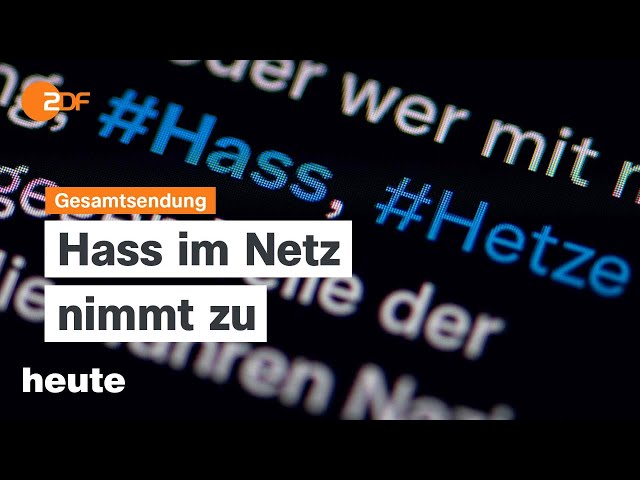 heute 19:00 Uhr vom 13.02.2024 Mehr Hass im Netz, Maßnahmen gegen Rechtsextremismus, Karneval in Rio