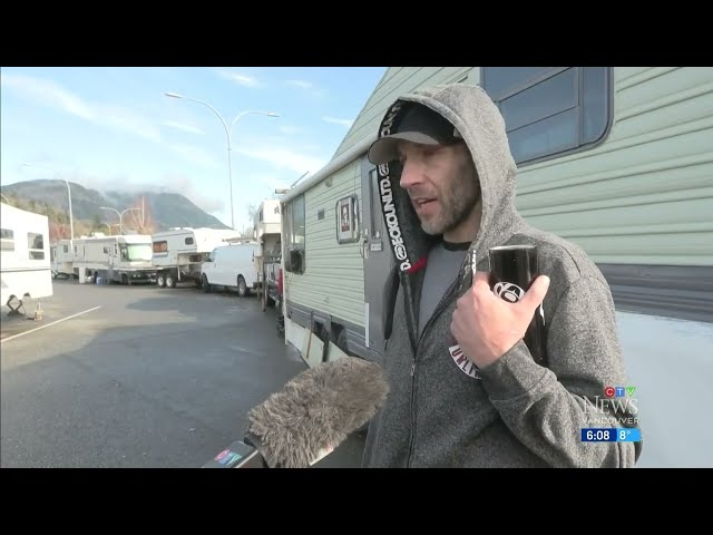 B.C. rest stop seeing a surge in overnight campers | Housing crisis in Canada