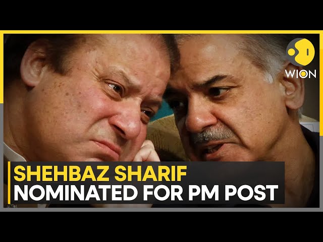 Pakistan Elections 2024 | Pakistan's race to power: Shehbaz Sharif nominated for PM post | WION