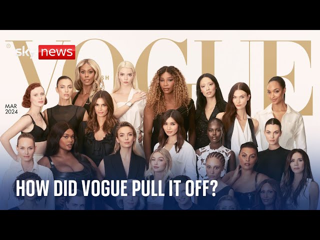 How did Vogue pull off their legendary cover?