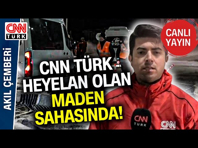 ⁣Göçük Altında Kalan 9 İşçiye Ulaşmak İçin Zamanla Yarışılıyor! CNN Türk Heyelan Olan Maden Sahasında