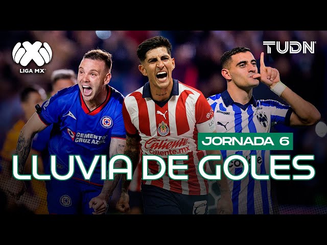  ¡La LLUVIA DE GOLES de la jornada 6! | CL2024 - Liga Mx | TUDN