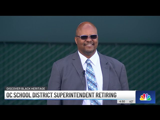 First Black superintendent retires from school district after 3 decades