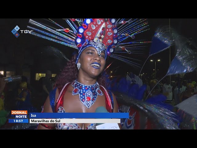 Grupo Maravilhas do Sul desfilou na noite de segunda feira em Santa Maria sem competição