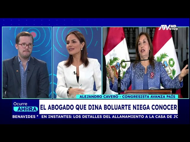 Alejandro Cavero considera que Dina Boluarte debe ser investigada: "Se presentan contradiccione