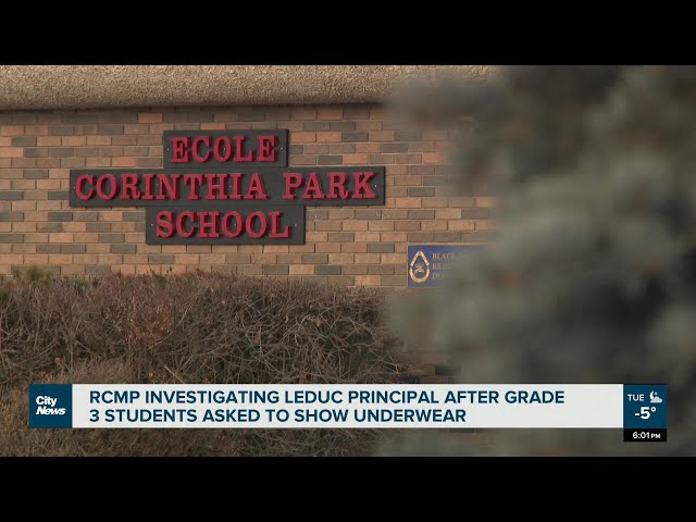 RCMP investigating ‘inappropriate conduct’ of Leduc principal and teacher