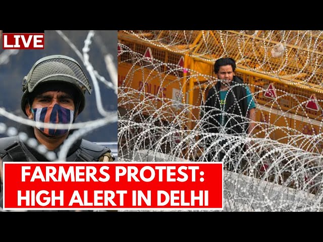 Farmer Protest LIVE News: Farmers Protest LIVE Updates | Delhi Chalo Farmers Protest News LIVE