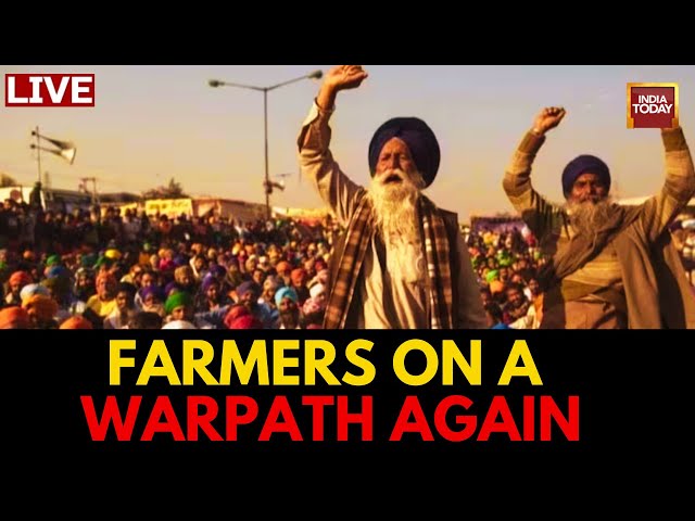 Farmers Protest LIVE Updates: Farmers March Continues Again | Punjab-Haryana Border Update LIVE