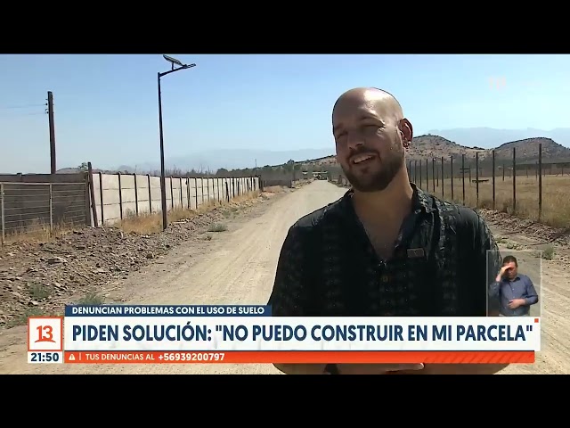 "No puedo construir en mi parcela": denuncian problemas con el uso de suelo