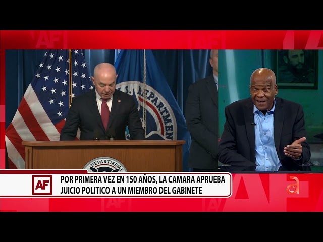 Cámara de Representantes de EEUU aprueba iniciar juicio político a secretario Alejandro Mayorkas